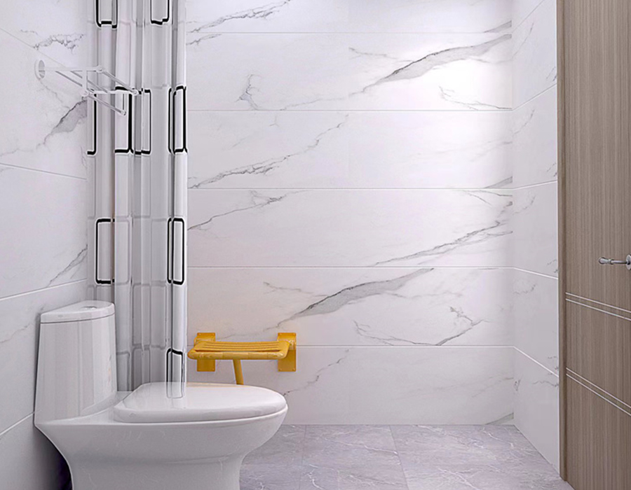 Baño modular integrado para residencias de ancianos