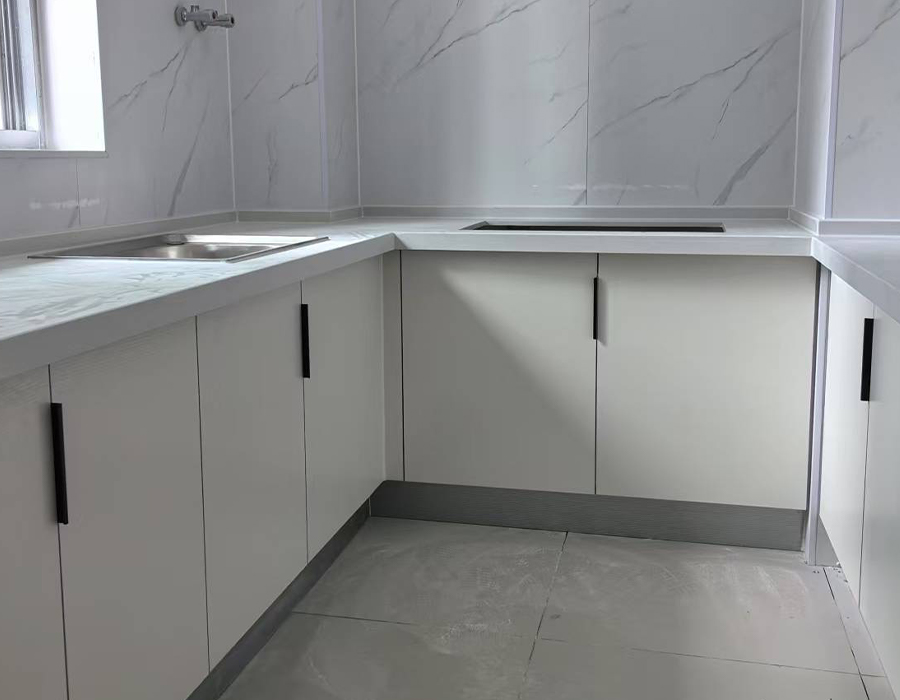 Cocina integrada prefabricada de silicato de calcio