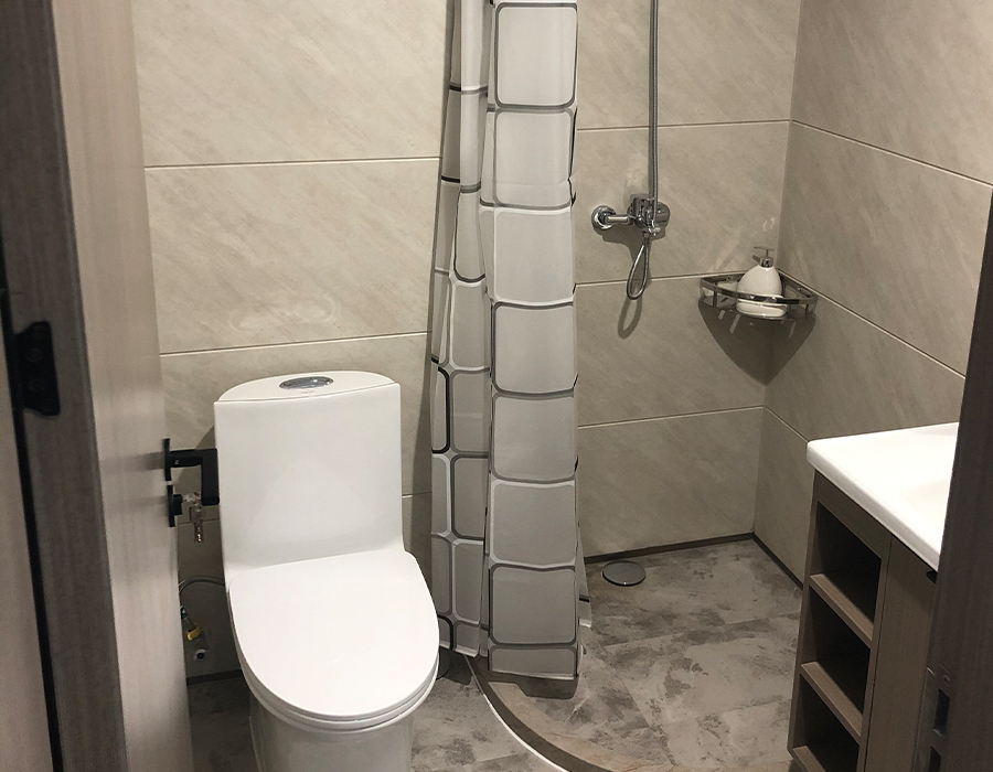 Baños sanitarios modulares prefabricados horizontales del tablero de pared del PEC