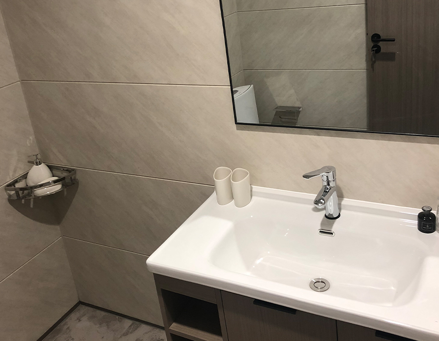 Baños sanitarios modulares prefabricados horizontales del tablero de pared del PEC