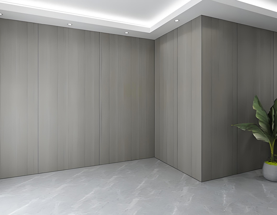 Panel de pared decorativo de madera de montaje rápido