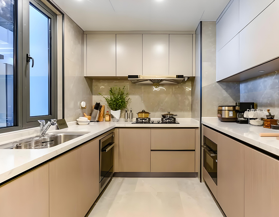 Cocina integrada prefabricada