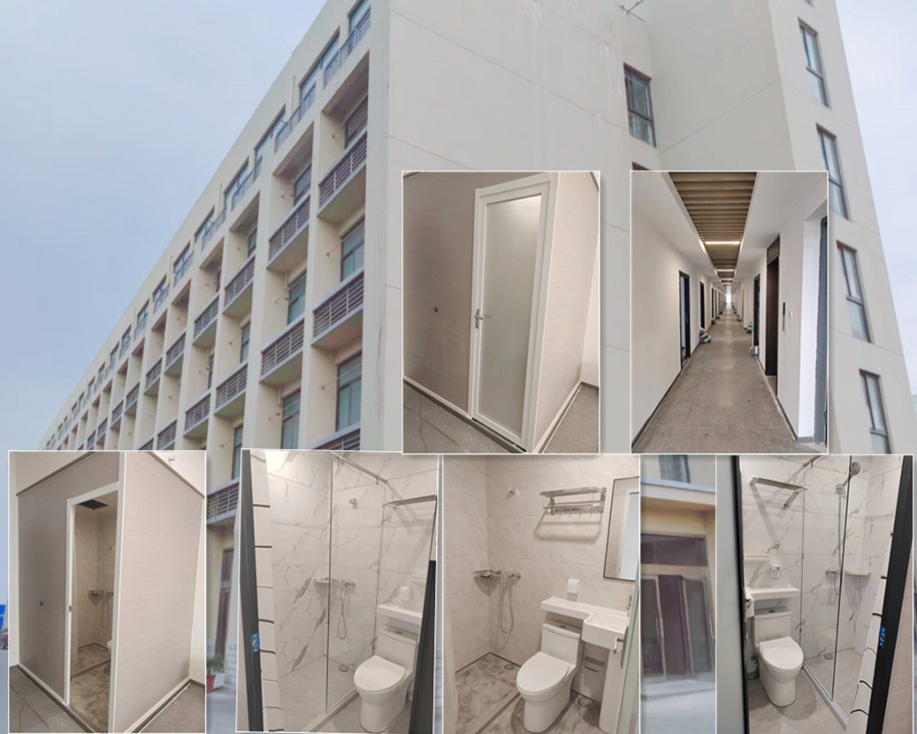 Proyecto de apartamentos Talent del parque industrial Hangzhou Qiantang Baño completo ensamblado